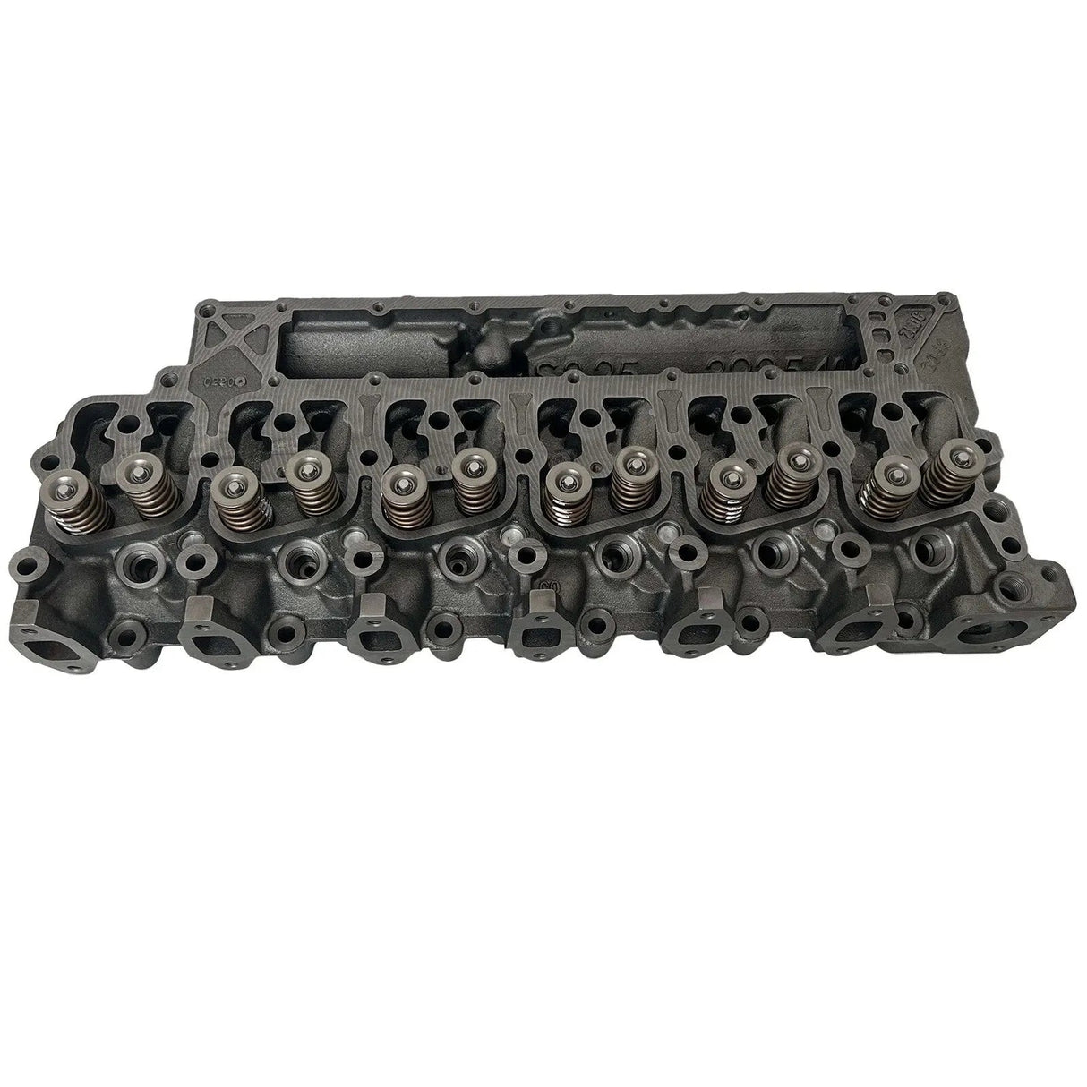 Cylinder Head Assembly with Valves and Springs For Ram 2500 3500 1994 - 1998 5.9L 12V DSL 6B 6BT 6BTA - Fab Heavy Parts