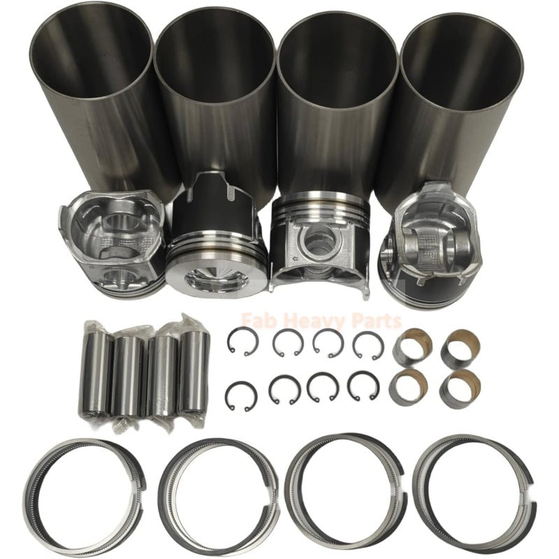 Cylinder Kit Piston 1J705 - 21110 Fits For Kubota V2607 - Fab Heavy Parts