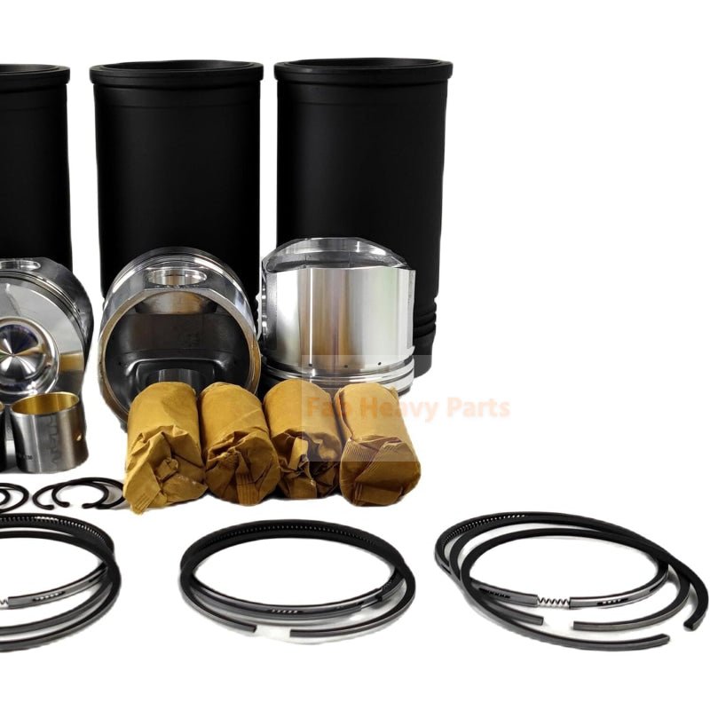 Cylinder Kit Piston 6136 - 32 - 2110 Fits For Komatsu 4D105 - 5 - Fab Heavy Parts