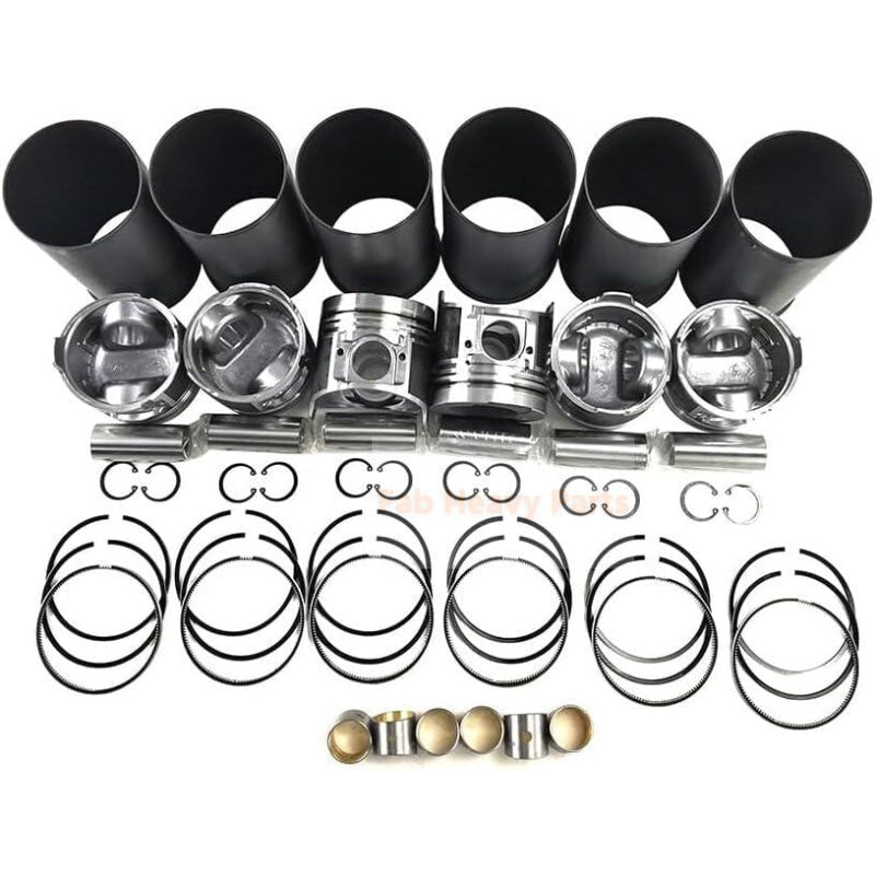 Cylinder Kit Piston 6207 - 31 - 2141 Fits For Komatsu S6D95L - 1 SAA6D95LE - 1C - Fab Heavy Parts