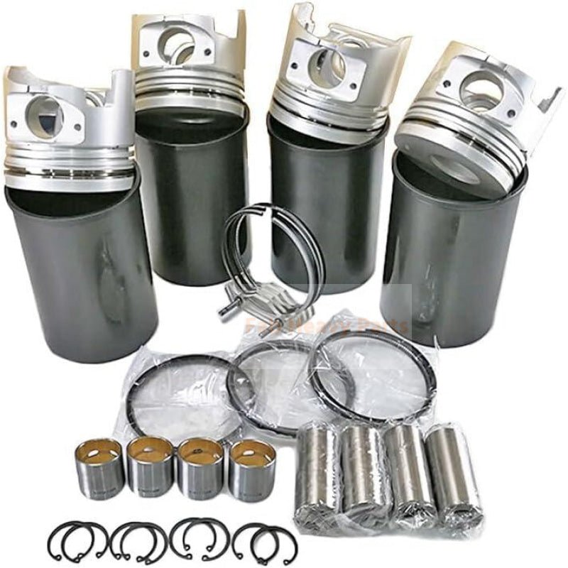 Cylinder Kit Piston 8 - 97221 - 484 - 0 Fits For Isuzu 4HG1 - Fab Heavy Parts