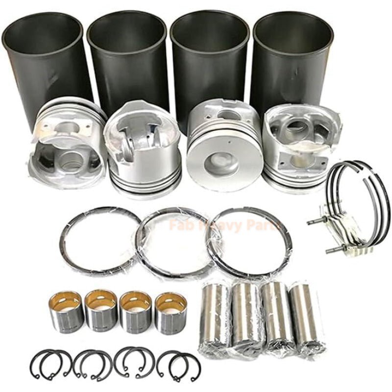Cylinder Kit Piston 8 - 97221 - 484 - 0 Fits For Isuzu 4HG1 - Fab Heavy Parts