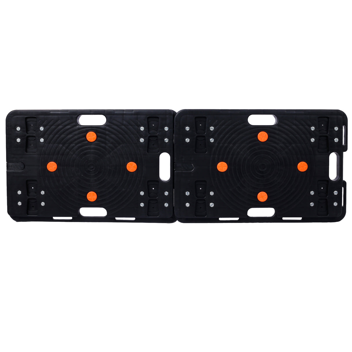 4Pcs Heavy Duty Interlocking Moving Dolly with 4 Wheels 23.6 x 15.7 Inch 330 Lbs Capacity Each Count