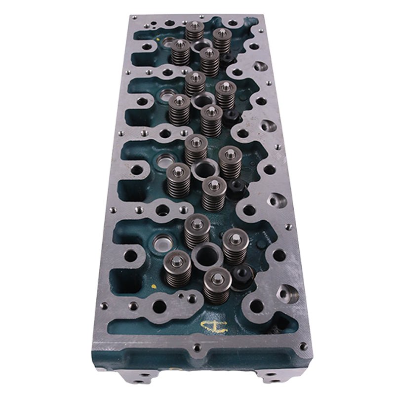 D24 Complete Cylinder Head with Valves 7030349 for Doosan Engine Aftermarket Replacement For Bobcat Loader T590 S530 S570 S510 T550 S590 S550 - Fab Heavy Parts