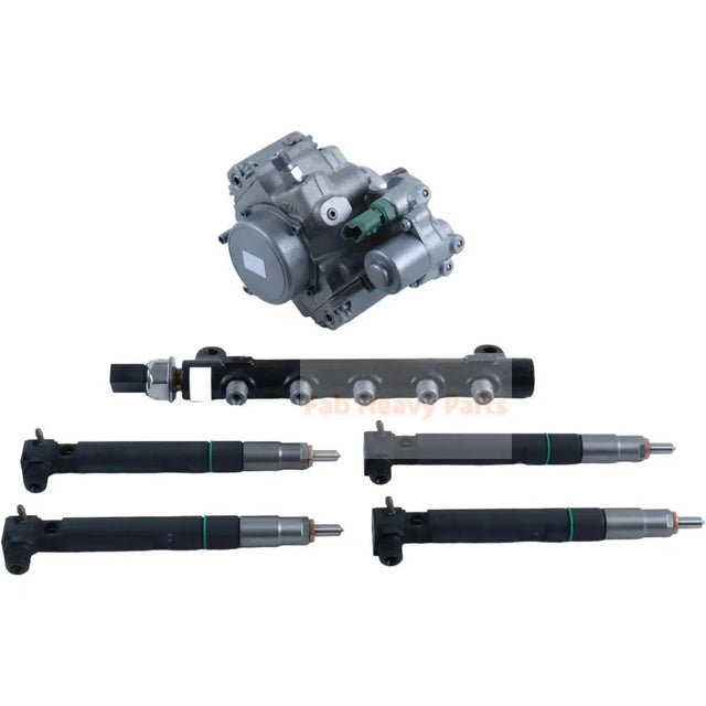 D24 Fuel Kit Fuel Pump Injectors & Common Rail 7516848 7516849 400903-00074D Aftermarket Replacement For Bobcat Doosan S540 S510 S530 S550 T450 E32 E35