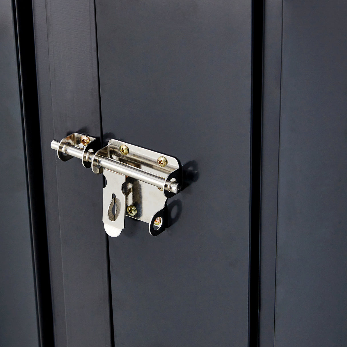 Outdoor Firewood Storage Shed Rack with Log Holder Galvanized Steel 98”