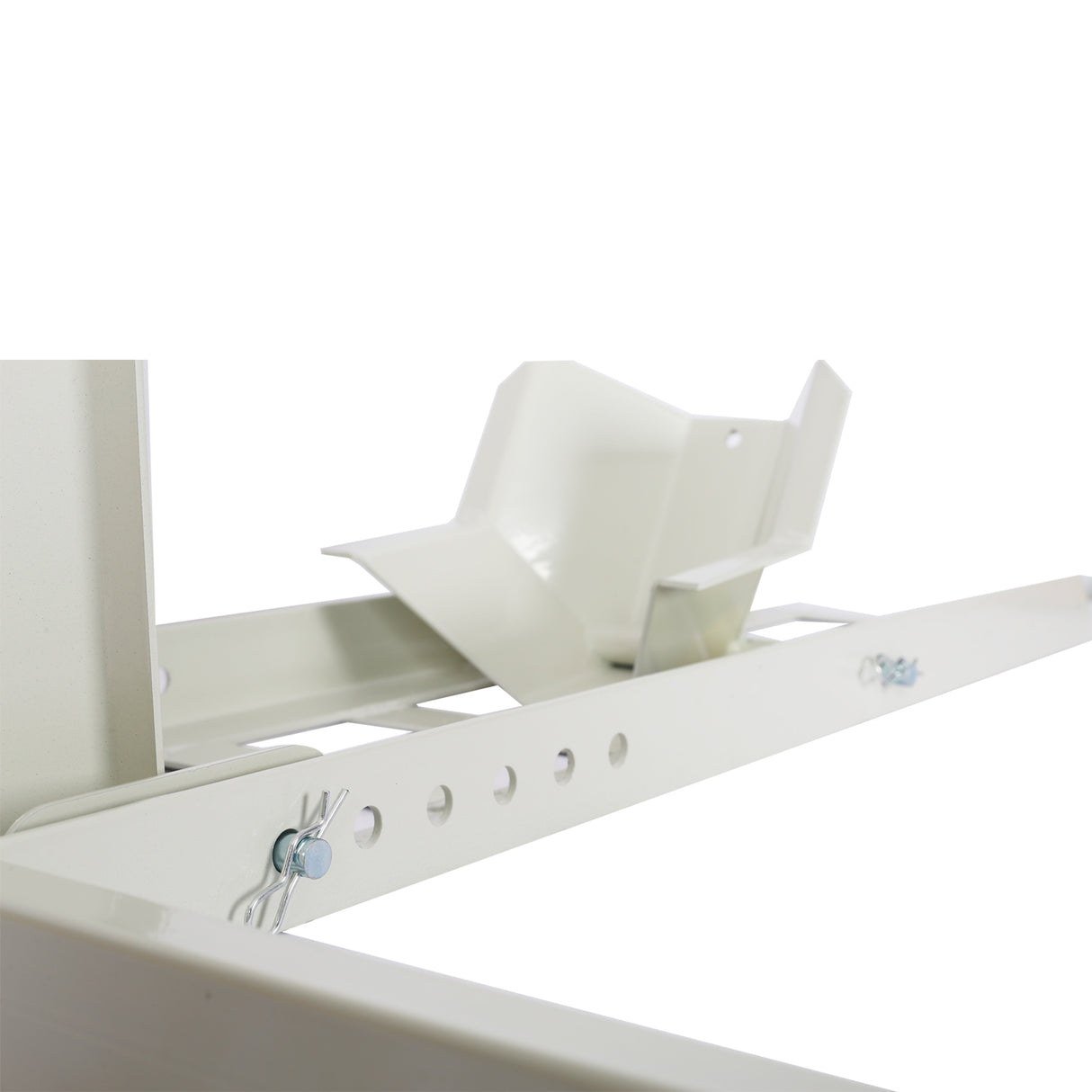 1800 Lb. Capacity Motorcycle Stand Wheel Chock Adjustable Heavy Duty with 4 Sets Tie down