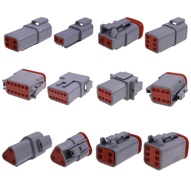 450 Piece Deutsch DT Connector Plug Kit for 14-20 AWG Stamped Contacts Kit