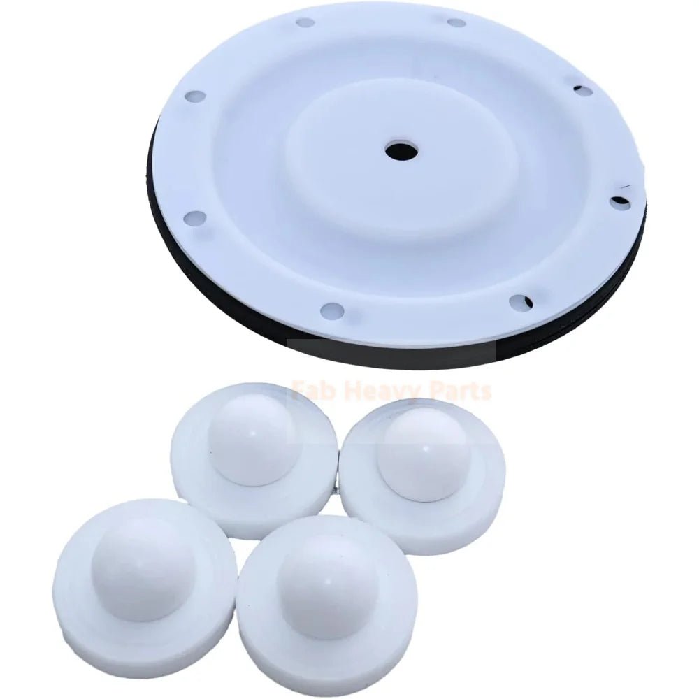 Diaphragm Pump Wet Kit 476 - 194 - 635 476194635 Fits for Sandpiper S1F S1FM - Fab Heavy Parts
