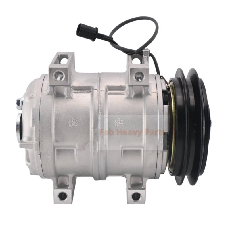 DKS15CH A/C Compressor 42W - 07 - 11280 Fits for Komatsu Wheel Loader WA115 - 3 WA70 - 6 WA65 - 6 WA100M - 6 WA90 - 6 WA80 - 6 WA80M - 7 WA70 - 7 WA100M - 7 - Fab Heavy Parts