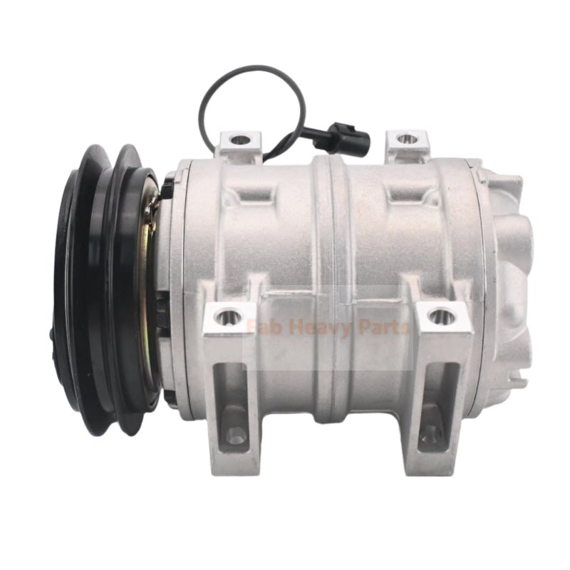 DKS15CH A/C Compressor 42W - 07 - 11280 Fits for Komatsu Wheel Loader WA115 - 3 WA70 - 6 WA65 - 6 WA100M - 6 WA90 - 6 WA80 - 6 WA80M - 7 WA70 - 7 WA100M - 7 - Fab Heavy Parts