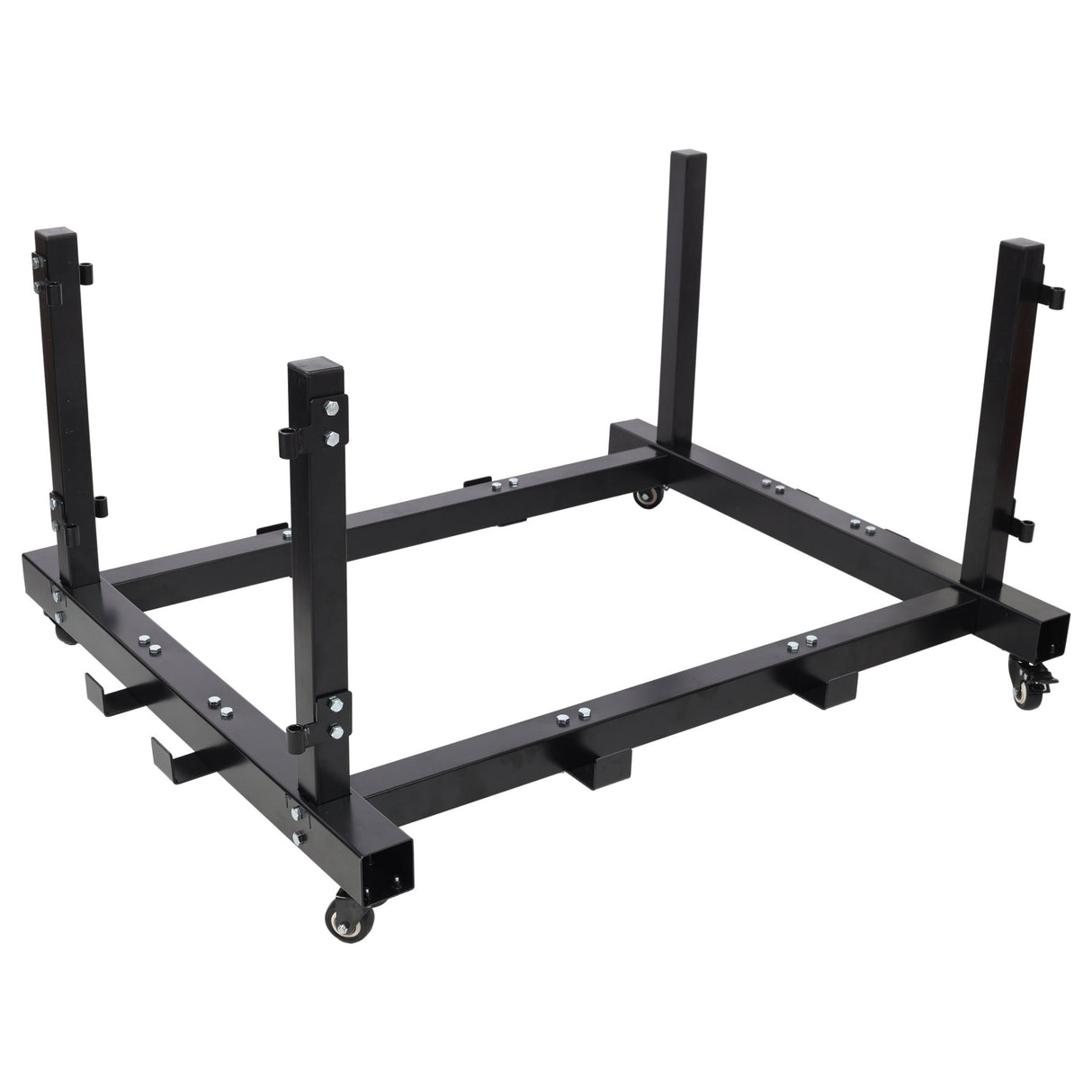 Door Hanger Storage Rack Bracket Holder for 1987-2023 Jeep Gladiator JT & Wrangler JK JKU JL JLU TJ YJ JKU Removable Stand Cart Sliding for 2/4 Door - Fab Heavy Parts