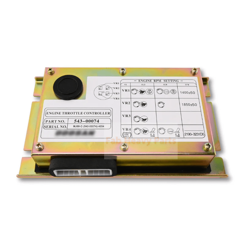 Doosan Daewoo Excavator SOLAR 130LC - V SOLAR 140W - V SOLAR 230LC - V DH220 DH300 DH225 Throttle Controller 543 - 00074 2543 - 1036 - Fab Heavy Parts