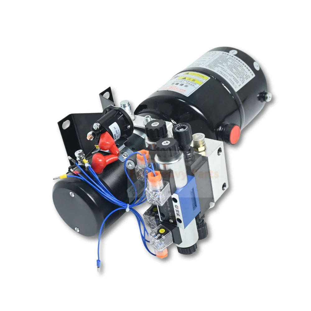 Unité de puissance hydraulique à Double effet 3kW 24V DC, réservoir en acier de 8 pintes 1,8gpm 2900PSI SAE 8, convient pour le levage de voiture de remorque à benne basculante