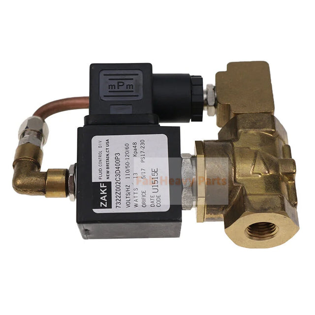 Drain Solenoid Valve 22410286 for Ingersoll Rand Screw Air Compressor