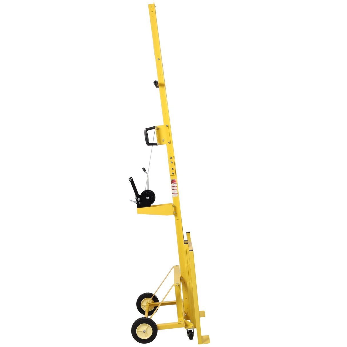 Drywall Panel Lift for Walls Capacity 150Lbs Heavy Duty Drywall Lifter - Yellow - Fab Heavy Parts