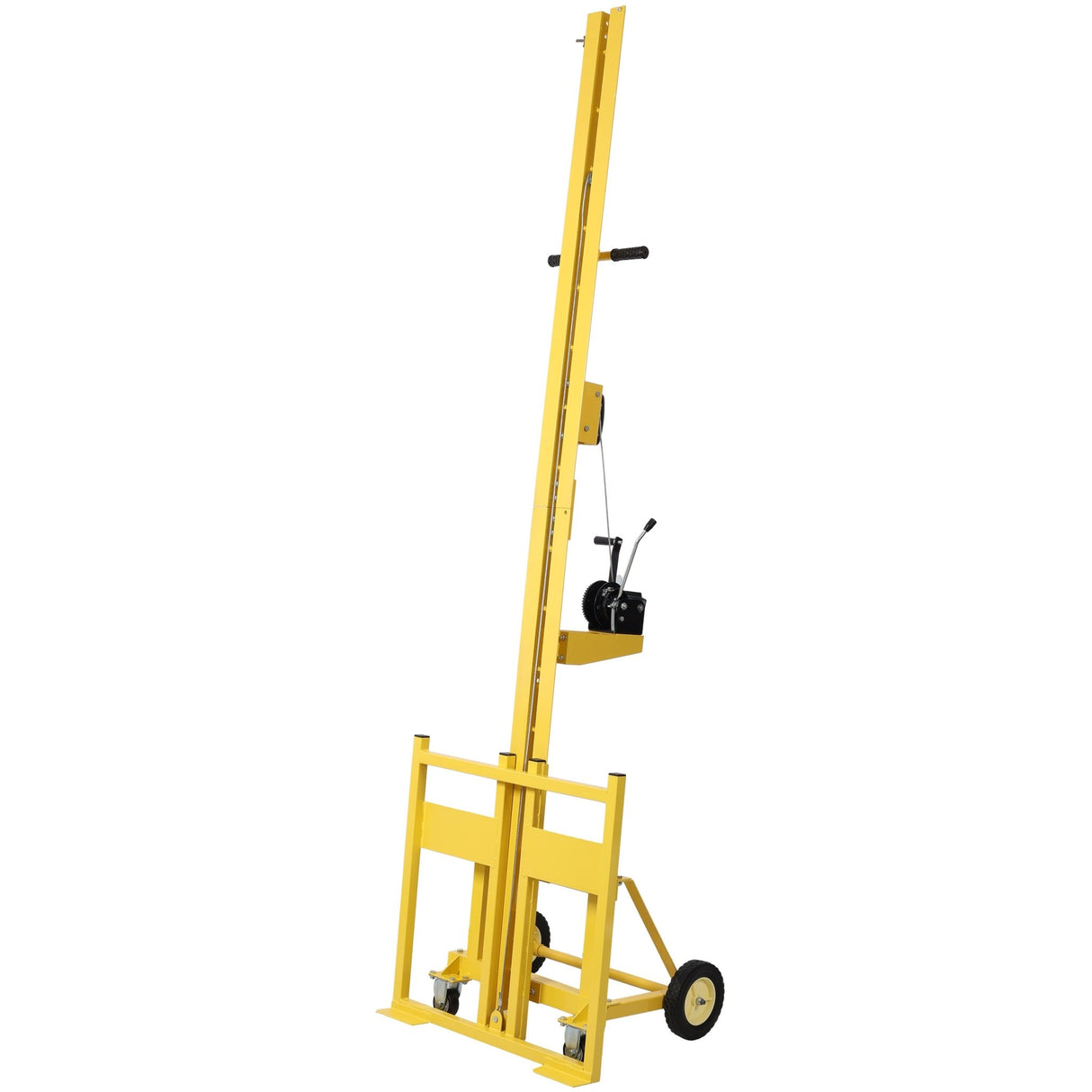 Drywall Panel Lift for Walls Capacity 150Lbs Heavy Duty Drywall Lifter - Yellow - Fab Heavy Parts