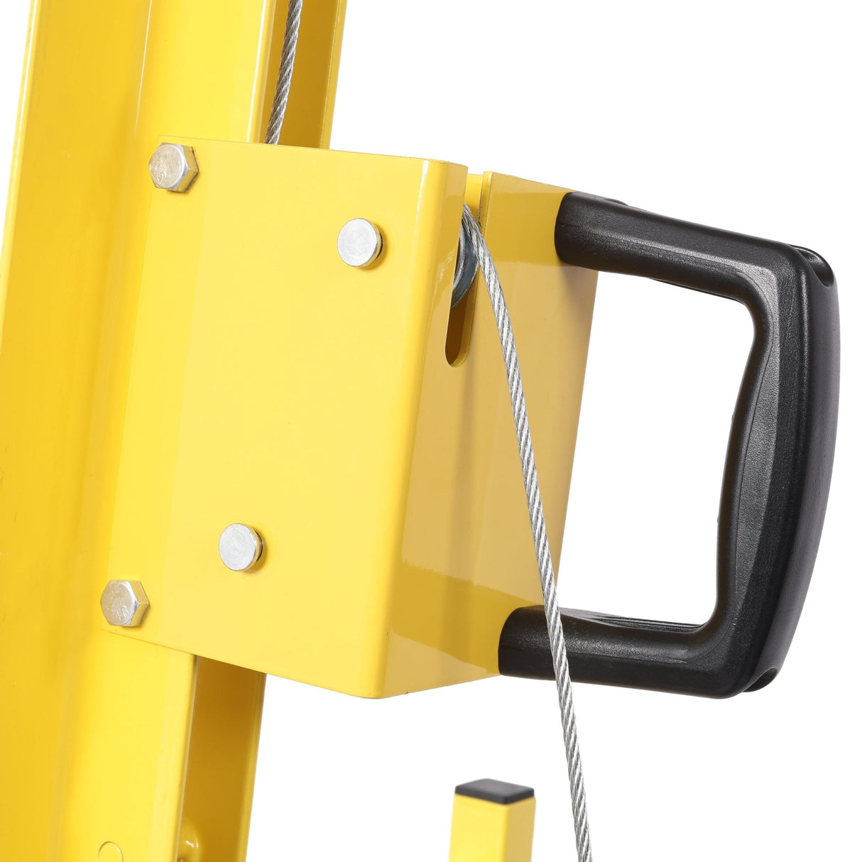 Drywall Panel Lift for Walls Capacity 150Lbs Heavy Duty Drywall Lifter - Yellow - Fab Heavy Parts