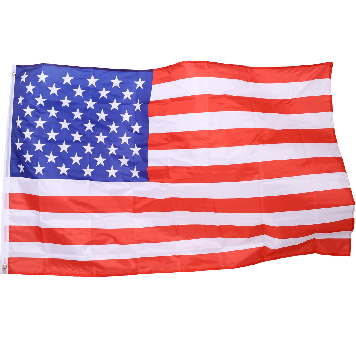 16FT Telescopic Sectional Flag Pole Kit Extra Thick Heavy Duty Aluminum Inground with Topper Balls