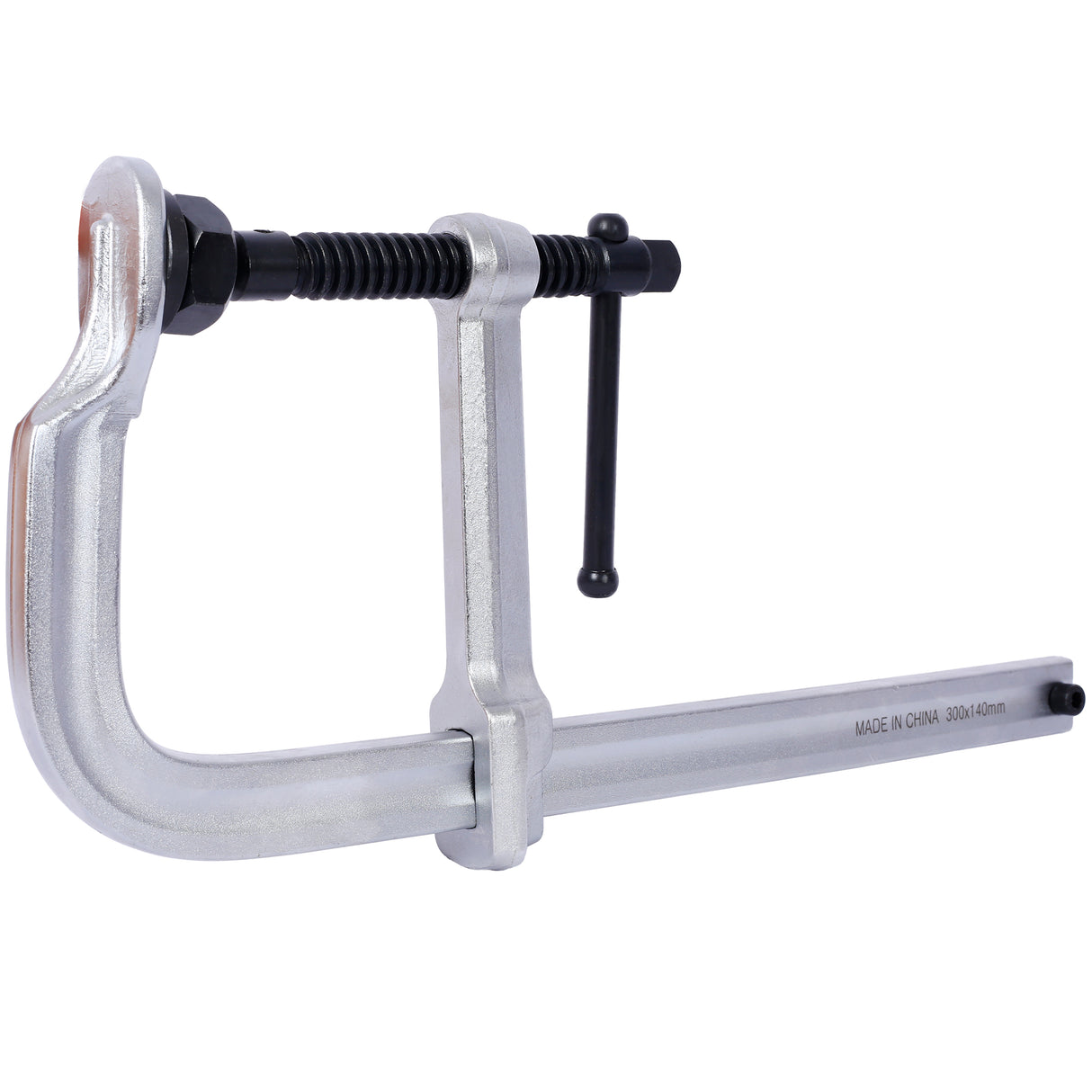 4 Pcs Pack Heavy-Duty F-Clamp Removable Swivel Pad Deep Throat 5-1/2" Bar 12"x5 1/2"