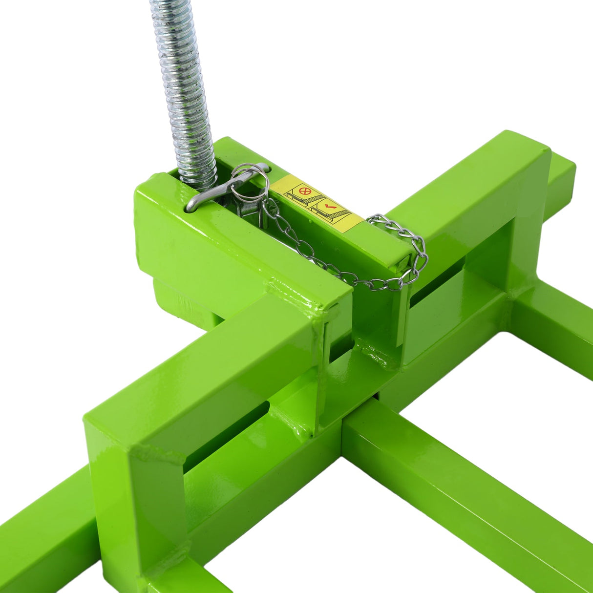 Easy Lawn Mower Lift 800 Lbs Capacity Ride - on Cleaning Aid Universal + 45° Tilt Adjustable - Green - Fab Heavy Parts