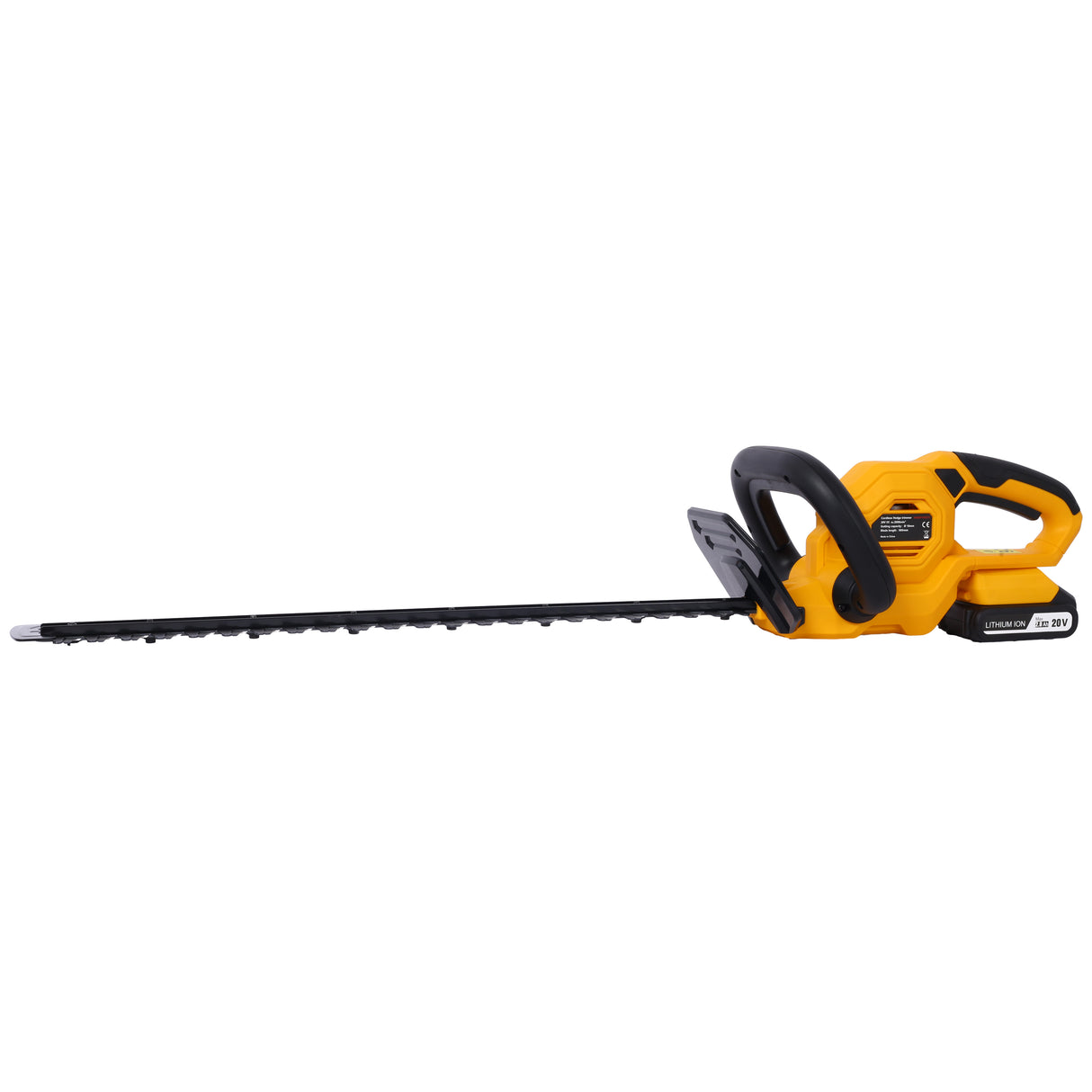 20V Cordless Hedge Trimmer 22 Inch Steel Blade Reduced Vibration Battery and Charger Included