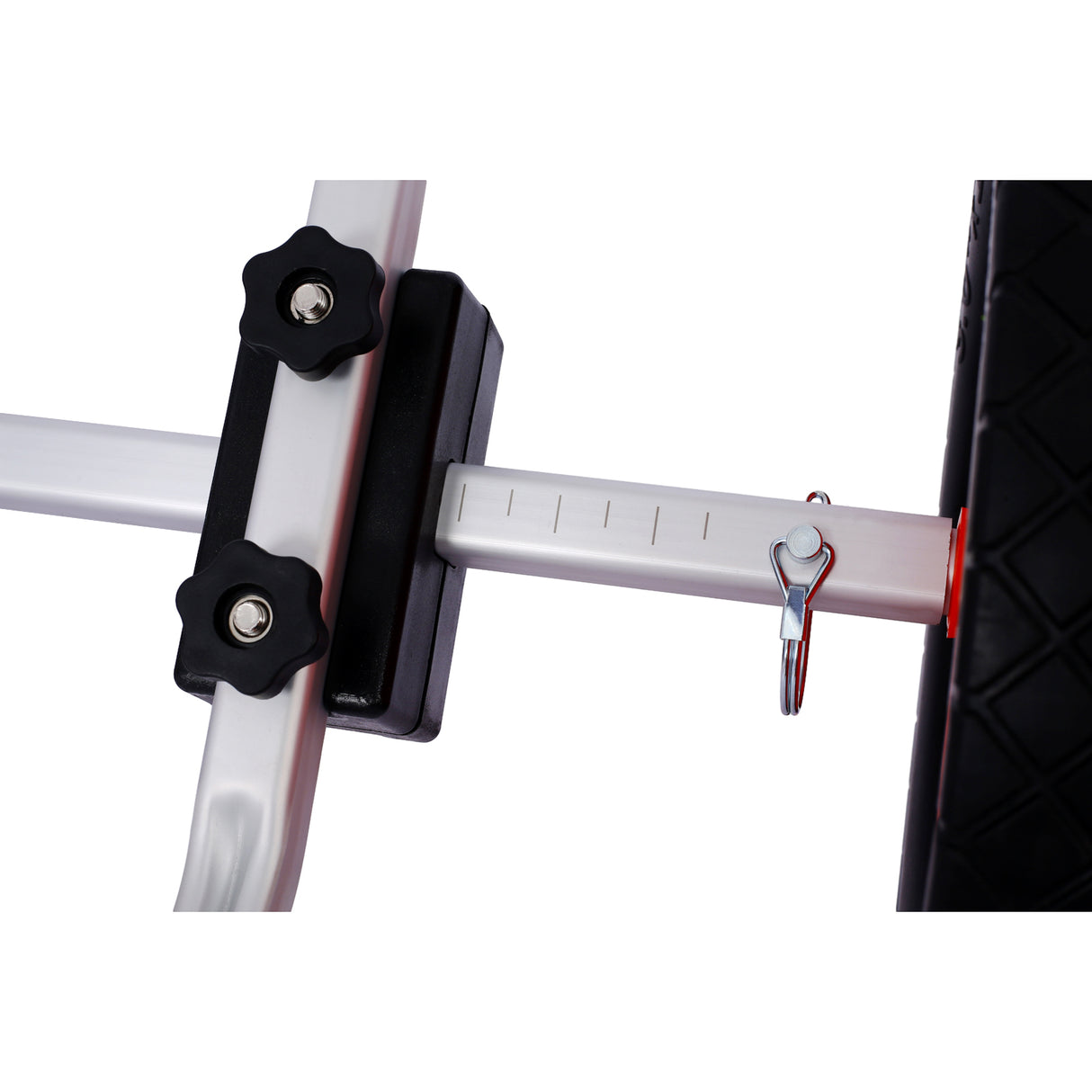 Heavy Duty Kayak Cart Width Adjustable Canoe with 12inch Flatfree Beach Wheels Boat Dolly Trolley with Airless