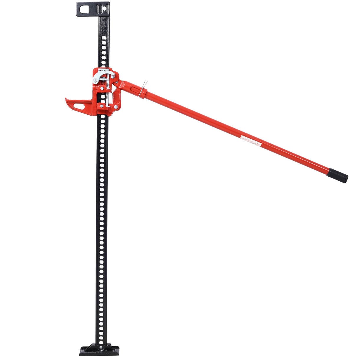 High Lift Jack 60" Utility 7000 lbs Capacity Ratcheting Off Road Heavy-Duty Bumper--Red