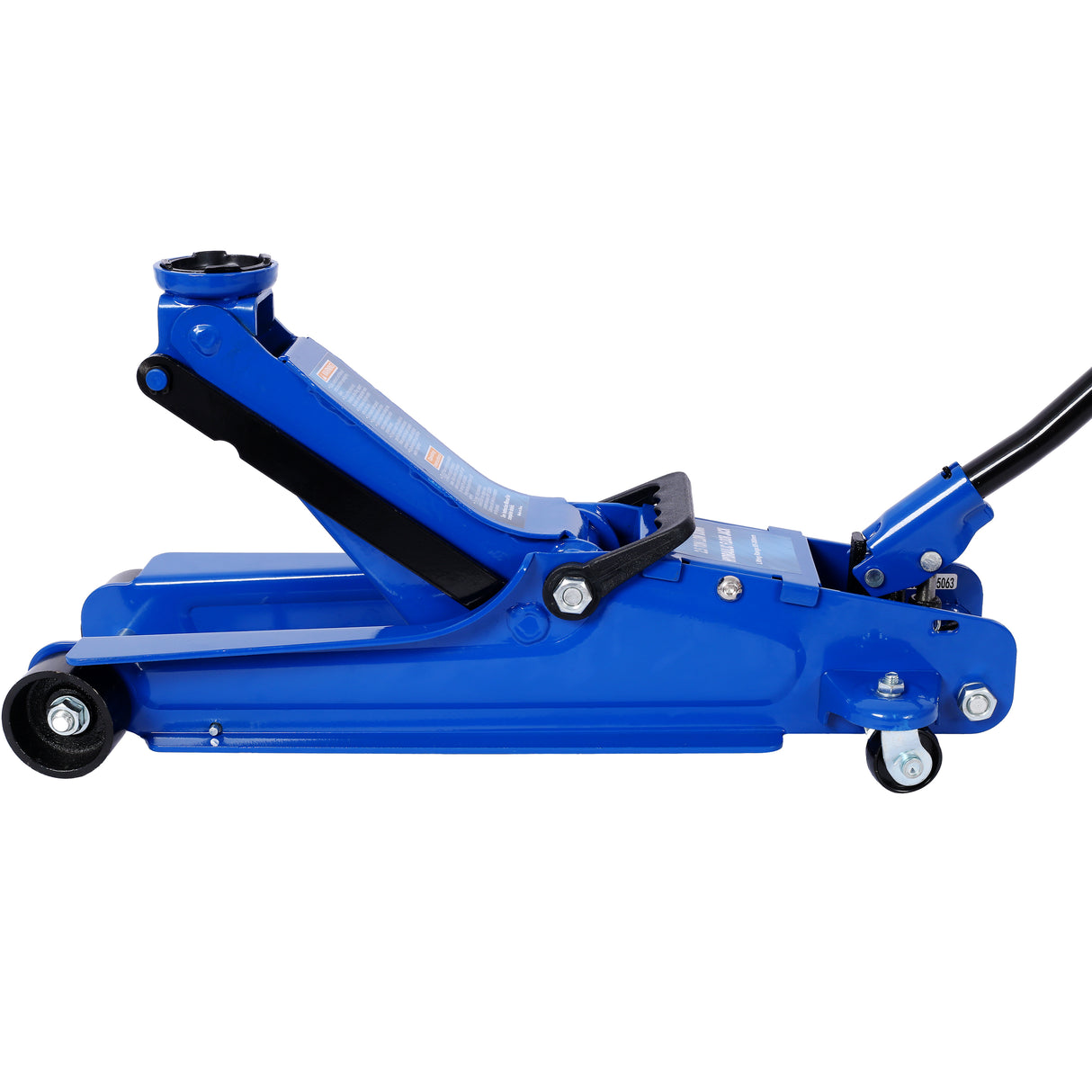 2.5 Ton Low Profile Heavy-Duty Steel Racing Floor Jack with Single Piston Lift Pump Lifting Range 3.5"-14.50"