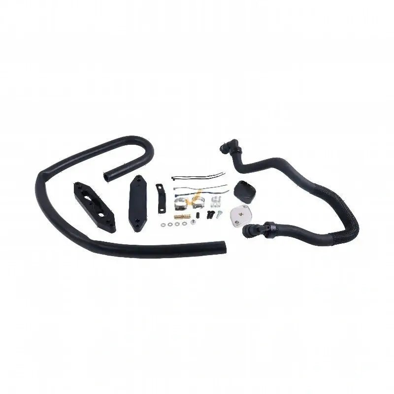 EGR Delete Kit With Radiating Pipe for Ford Engine 6.7 6.7L 11 - 17 - Fab Heavy Parts