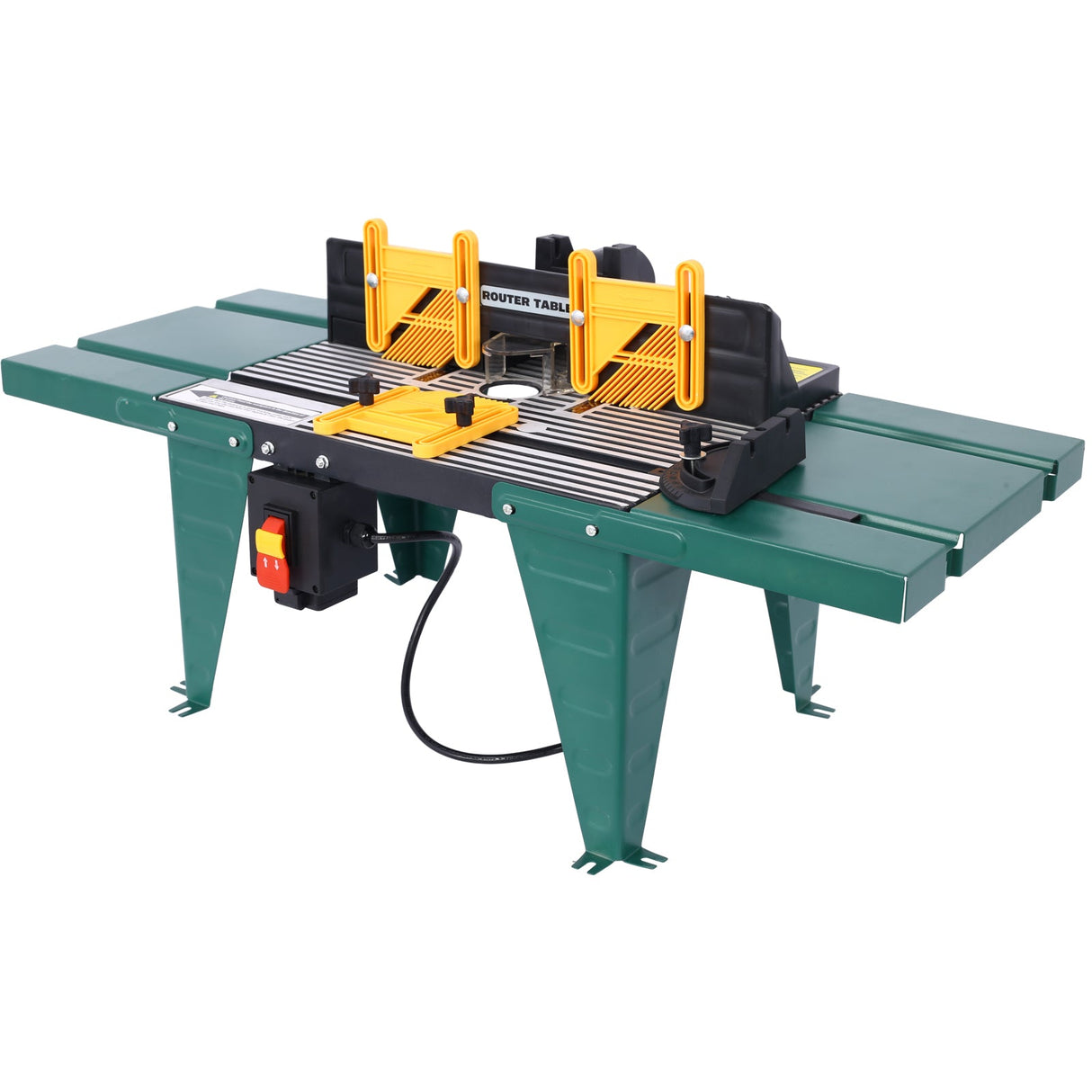 Electric Benchtop Router Table Wood Working Tool Green - Fab Heavy Parts