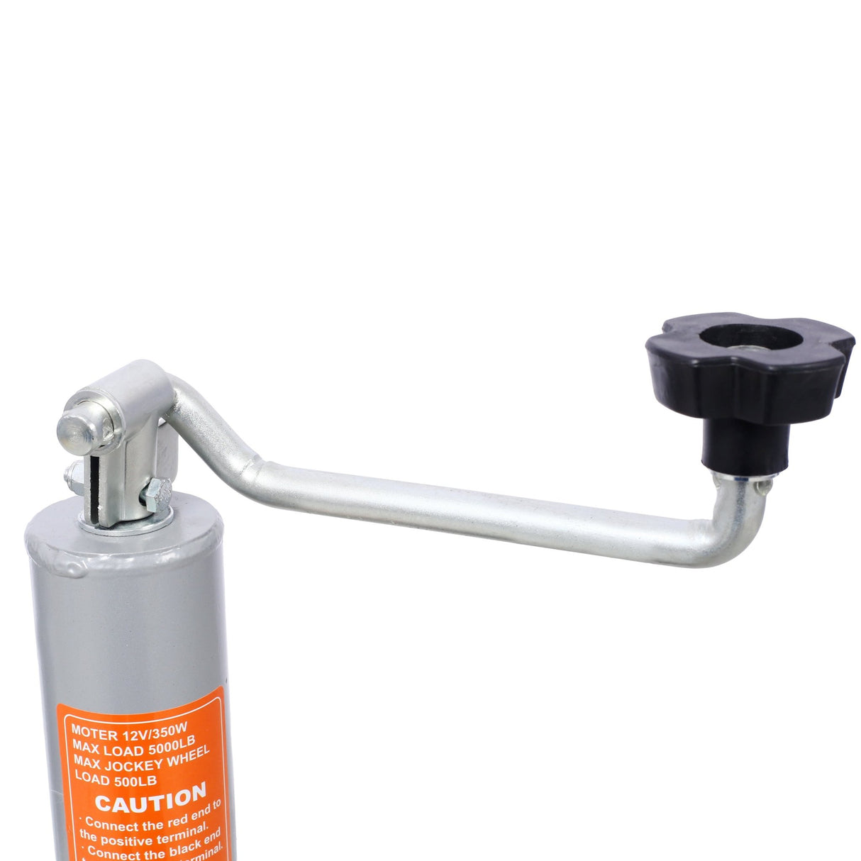 Electric Trailer Dolly 5000lbs Towing Capacity 350W 12V Trailer Jockey Wheel with 22 ft/min Moving Speed 8'' Rubber Tire - Fab Heavy Parts