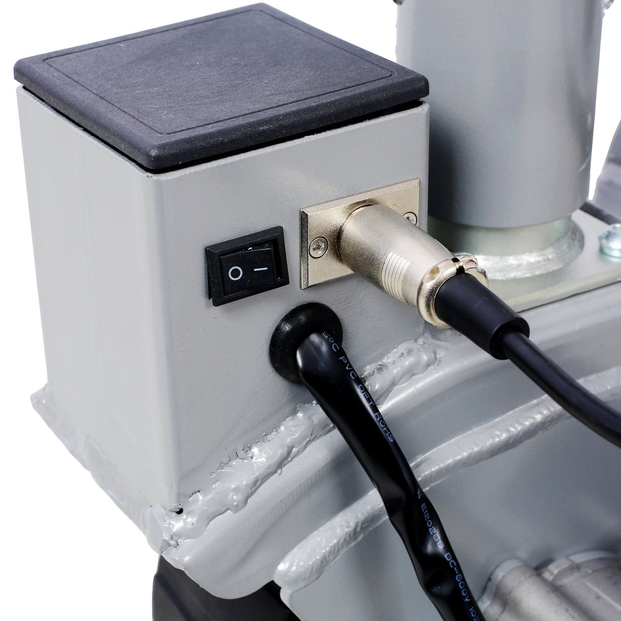 Electric Trailer Dolly 5000lbs Towing Capacity 350W 12V Trailer Jockey Wheel with 22 ft/min Moving Speed 8'' Rubber Tire - Fab Heavy Parts