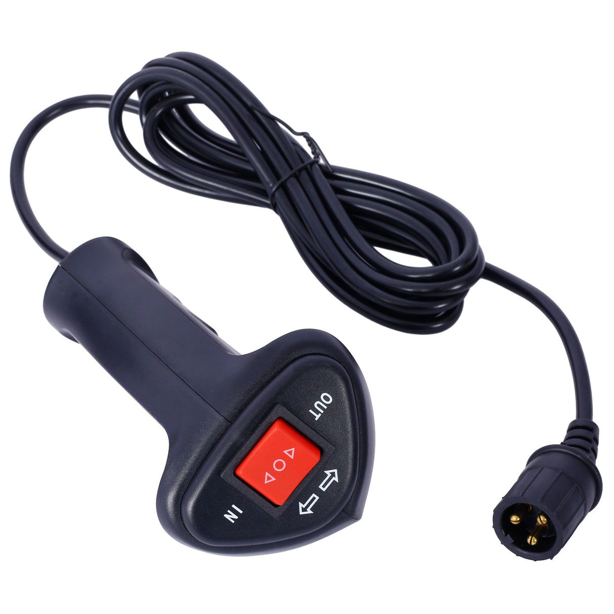 Electric Winch 13000 lb. Load Capacity 12V DC Power with Wireless Remote - Fab Heavy Parts
