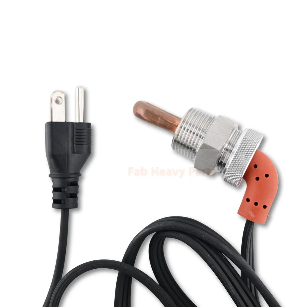 Engine Block Heater 3/4NPT 400W 11409 Fits for John Deere 50 60 70 730 A B D and G - Fab Heavy Parts