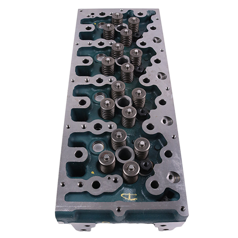 D24 Complete Cylinder Head with Valves 7030349 for Doosan Engine Aftermarket Replacement For Bobcat Loader T590 S530 S570 S510 T550 S590 S550
