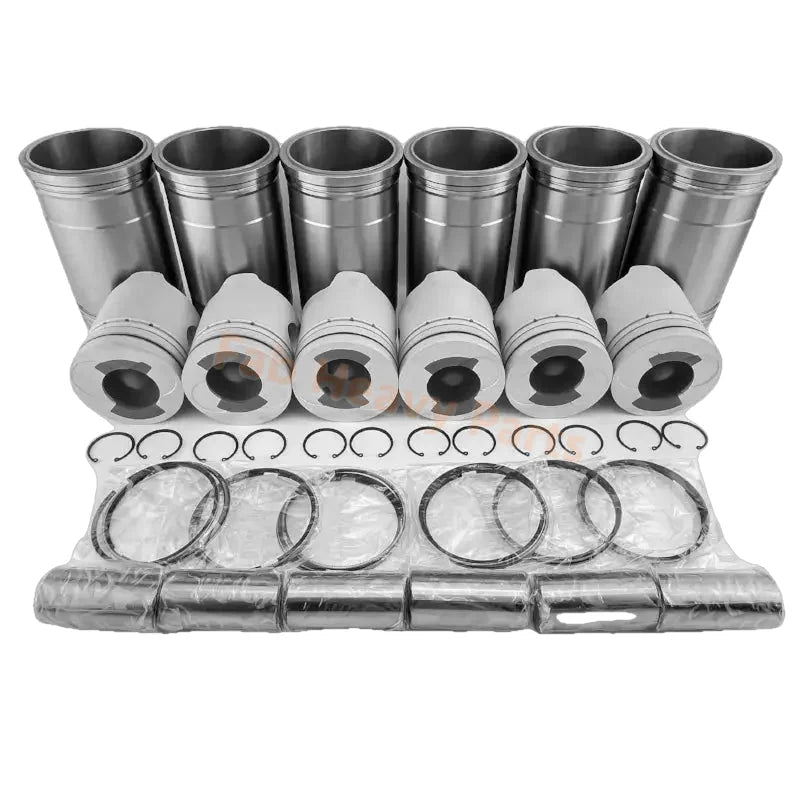 Engine Overhaul Rebuild Kit for Mitsubishi 6D24 Kobelco Crane LM1450 BM800HD BM900HD TK750 7120 - Fab Heavy Parts