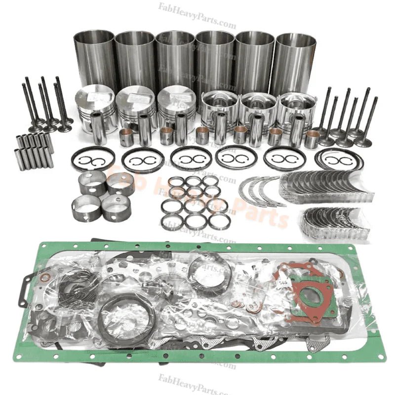 Engine Overhaul Rebuild Kit for Mitsubishi 6D24 Mitsubishi Construction Machinery Crawler dumper LD1000 LD1000B LD1000C - Fab Heavy Parts