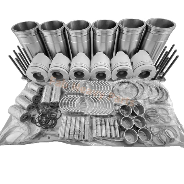 Kit di ricostruzione della revisione del motore per Mitsubishi 6d24 Kobelco Excavator SK450LC-6 SK450LC SK480LC