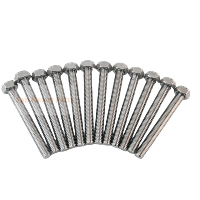 Le kit matériel du collecteur d'échappement avec des espaceurs s'adapte au moteur Cat C13