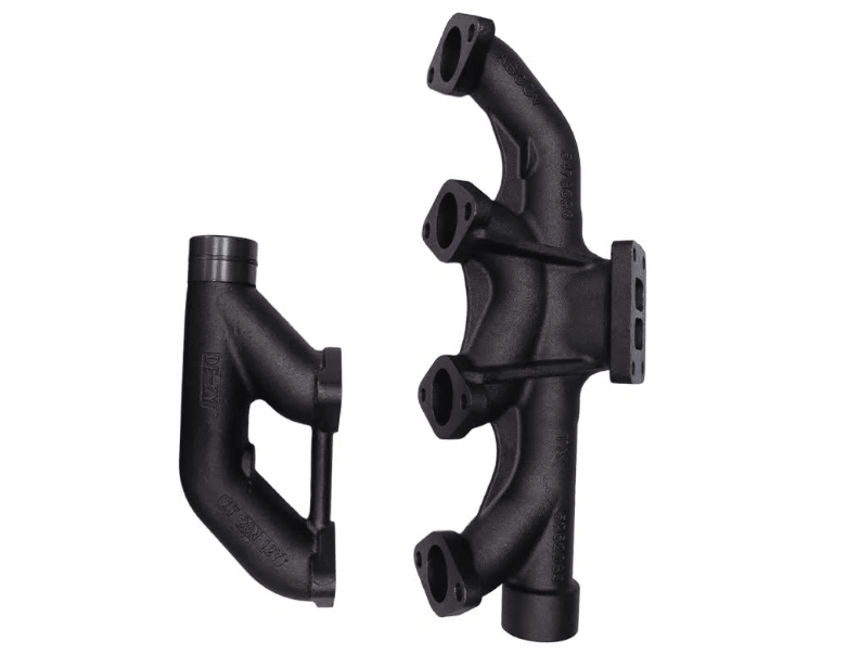 Exhaust Manifold Long 3964070 + Short 3937477 Fits for Cummins Engine 8.3 8.9 8.3C QSC ISC ISL QSL L8.9 - Fab Heavy Parts