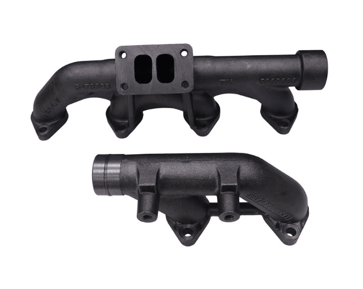 Exhaust Manifold Long 3964070 + Short 3937477 Fits for Cummins Engine 8.3 8.9 8.3C QSC ISC ISL QSL L8.9 - Fab Heavy Parts