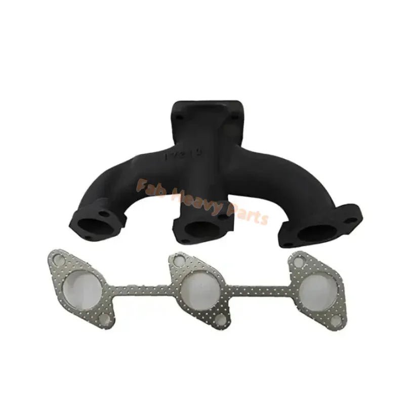 Exhaust Manifold with Gasket 1E038 - 12312 1E038 - 12310 for Kubota Engine D905 D1105 - Fab Heavy Parts