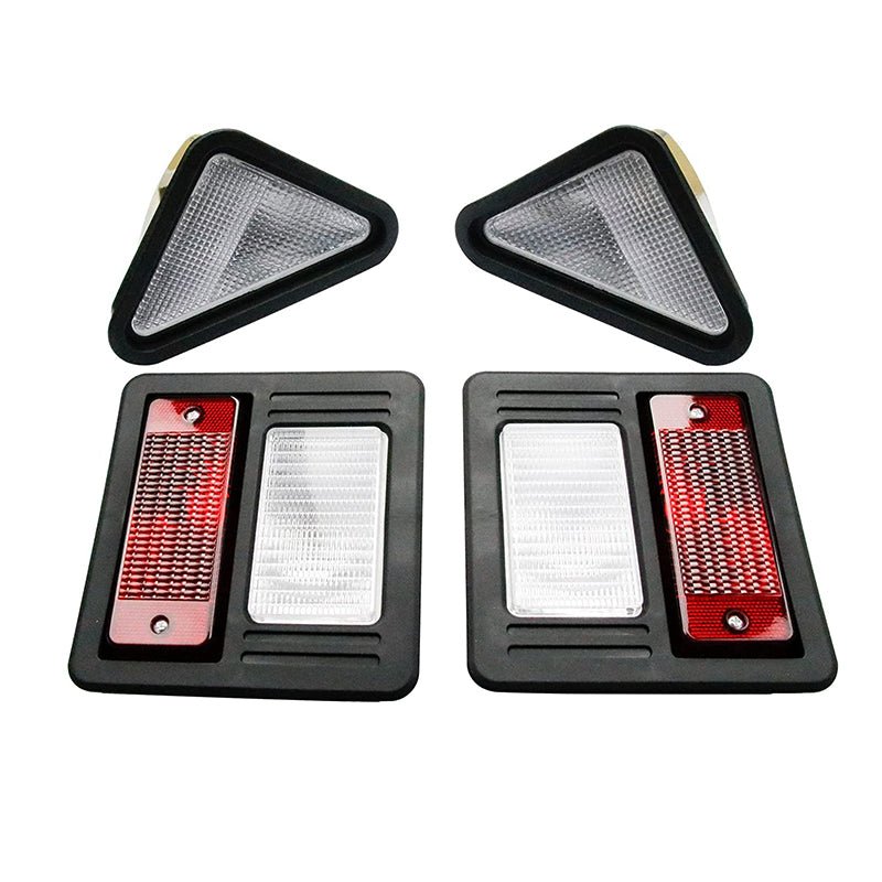 Exterior Head Tail Light Kit Aftermarket Replacement For Bobcat All - Wheel Steer Loader A220 A300 A300 - Fab Heavy Parts