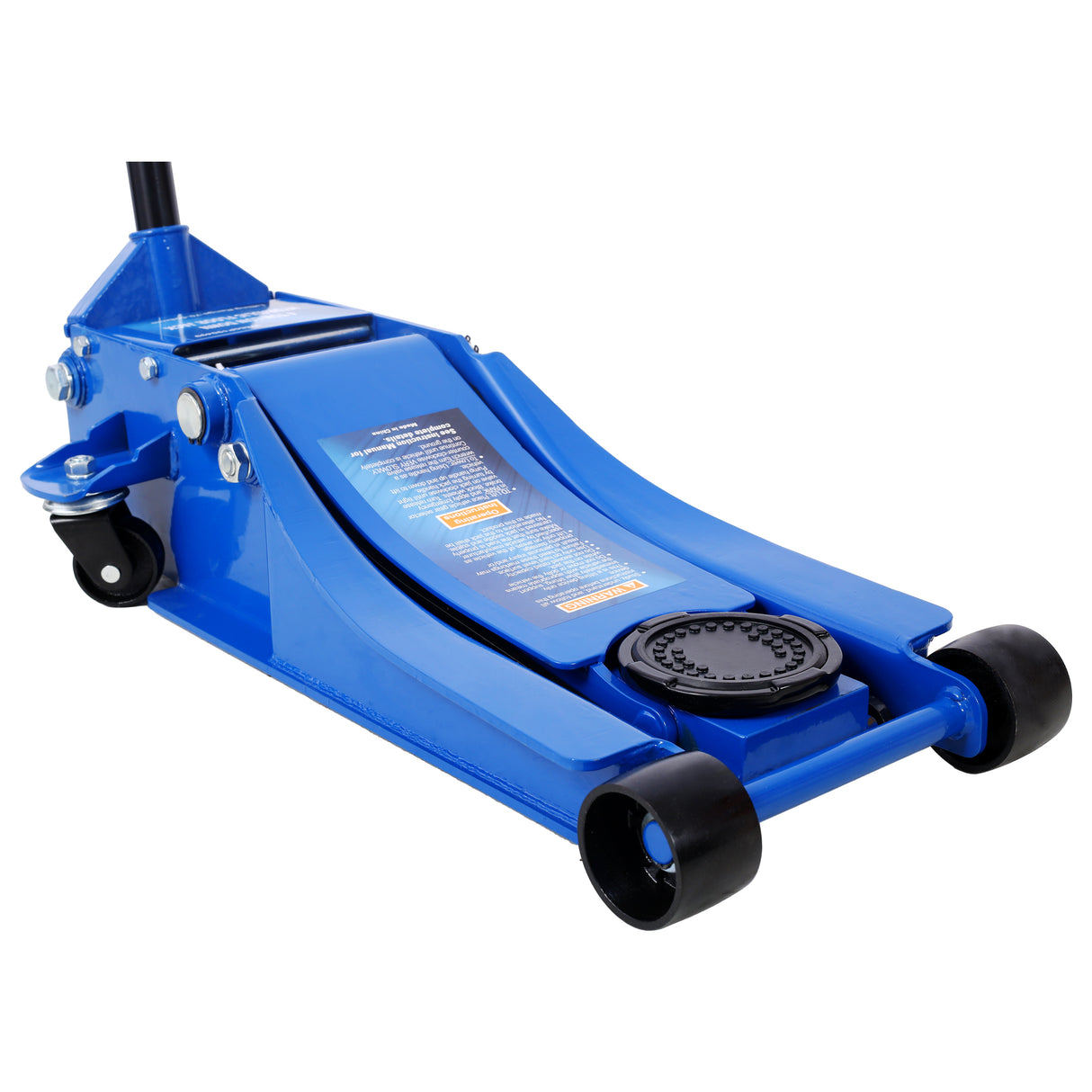 4 Ton Low Profile Hydraulic Floor Jack 8000 lbs Capacity Lifting Range 2.5'-20' --Blue