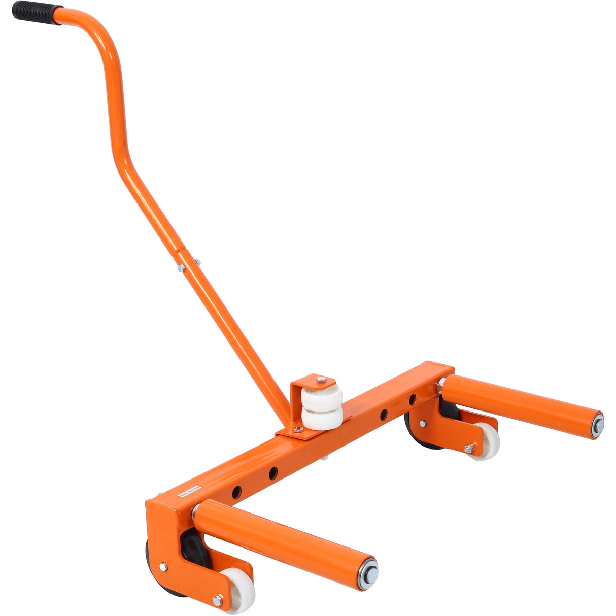 Heavy Duty Adjustable Tire Wheel Dolly 330 Lbs Capacity--Orange