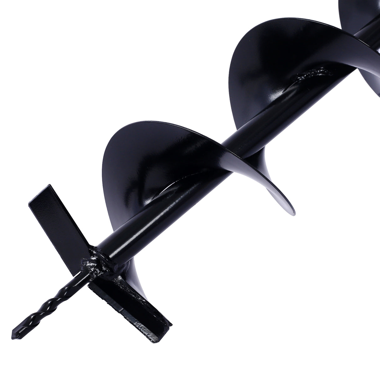 Auger Drill Bit 3/4" Shaft Auger Digger Replacement Bits Earth 4IN+6IN+8IN+12IN+ROD KIT