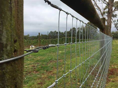 Farm Fence 4ft x 328ft 14Gauge Heavy Zinc Coating Cattle Fence Galvanized Field Wire Fencing Deer Fence Goat Fence Hog Wire Fencing for Yard Livestock & Animals Protection - Fab Heavy Parts