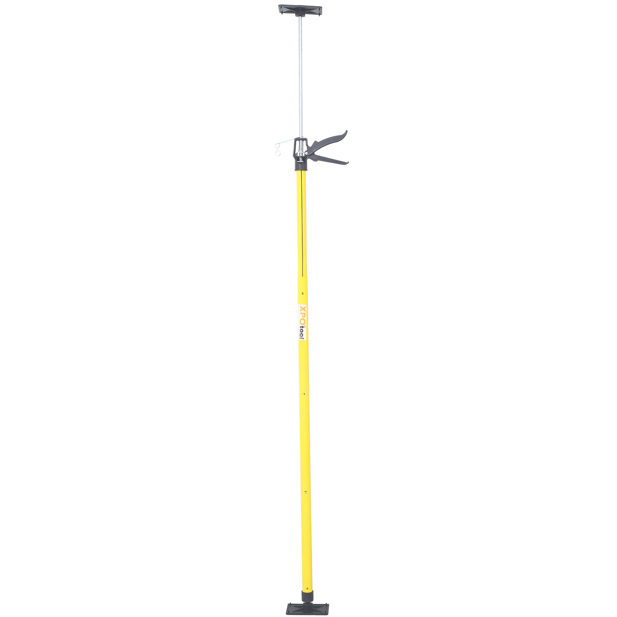 2Pack Adjustable Support Pole Steel 3rd Hand System Rod Extends from 45 to 114 Inch--Yellow