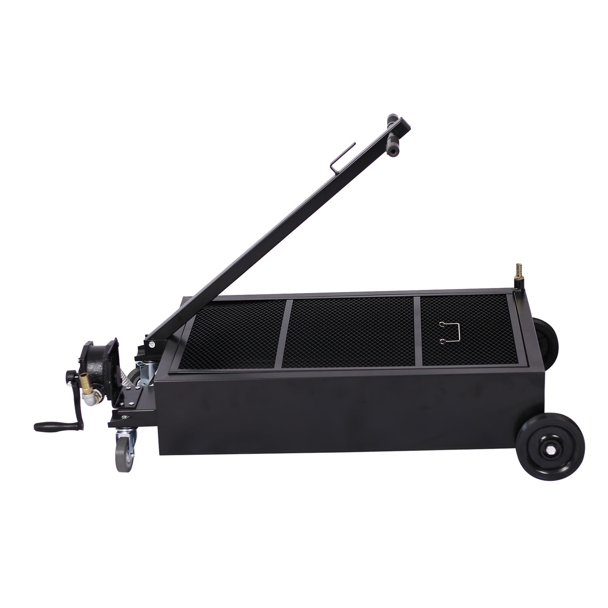 20 Gallon Low Profile Oil Drain Pan with manual Pump